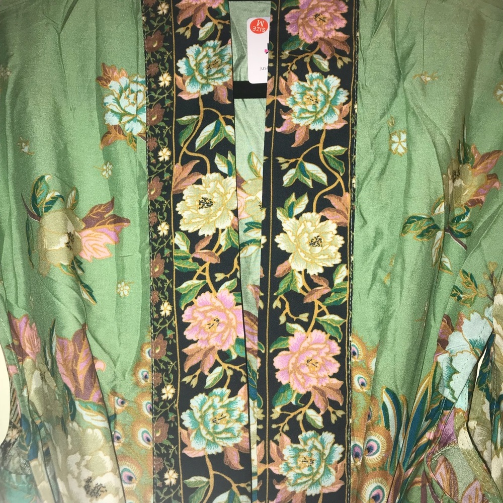 5βοΈ FAV BESTSELLER Boho Cloud Dancer Kimono Wrap CoverUp Robe - Picture 4 of 7